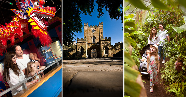 Durham University attractions include Oriental Museum, Durham Castle and Botanic Garden